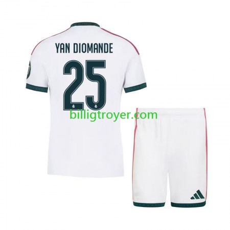 Billige Fotballdrakter Real Madrid Yan Diomande 25 Barn Hjemmedraktsett 2026/27 Kortermet